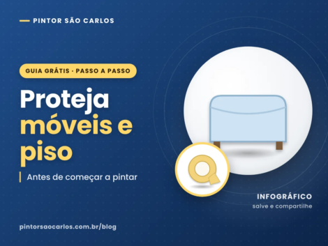 Como Proteger Móveis e Piso Antes de Pintar - Pintor São Carlos